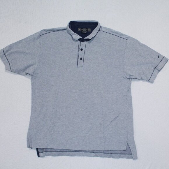 Nike Other - Nike Golf Men Gray Polo Shirt Casual Short Sleeve Size Large